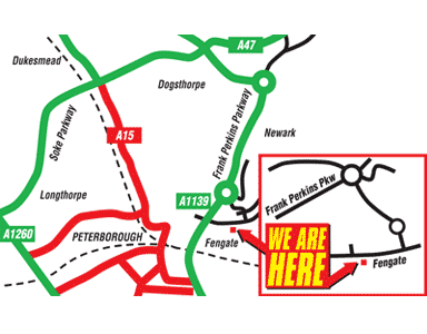 Peterborough Map