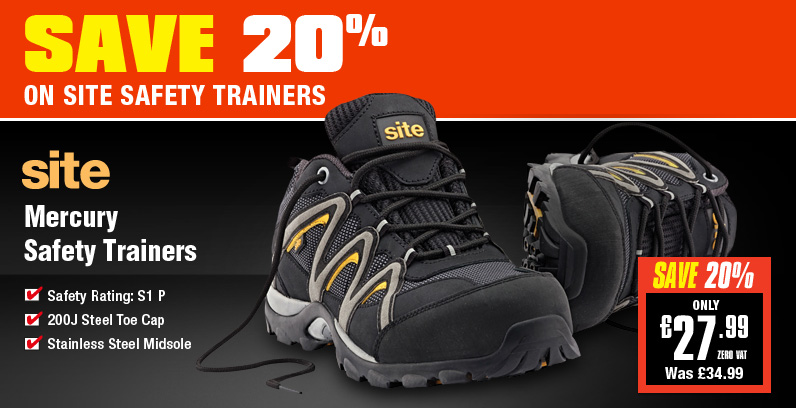 Safety Trainers | Safety Footwear | Screwfix.com