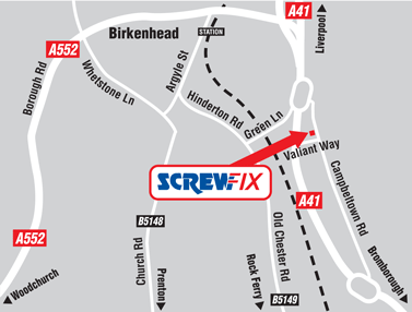 Birkenhead   Screwfix Store