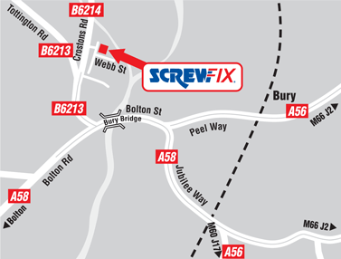 Bury   Screwfix Store